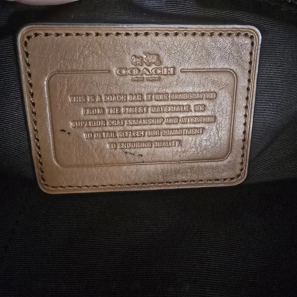 Vintage Coach Leather Laptop / Briefcase Messenger Bag – Brown